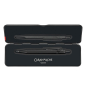 Preview: Caran d'Ache, Kugelschreiber, XL, 849 black code, schwarz, slim case offen